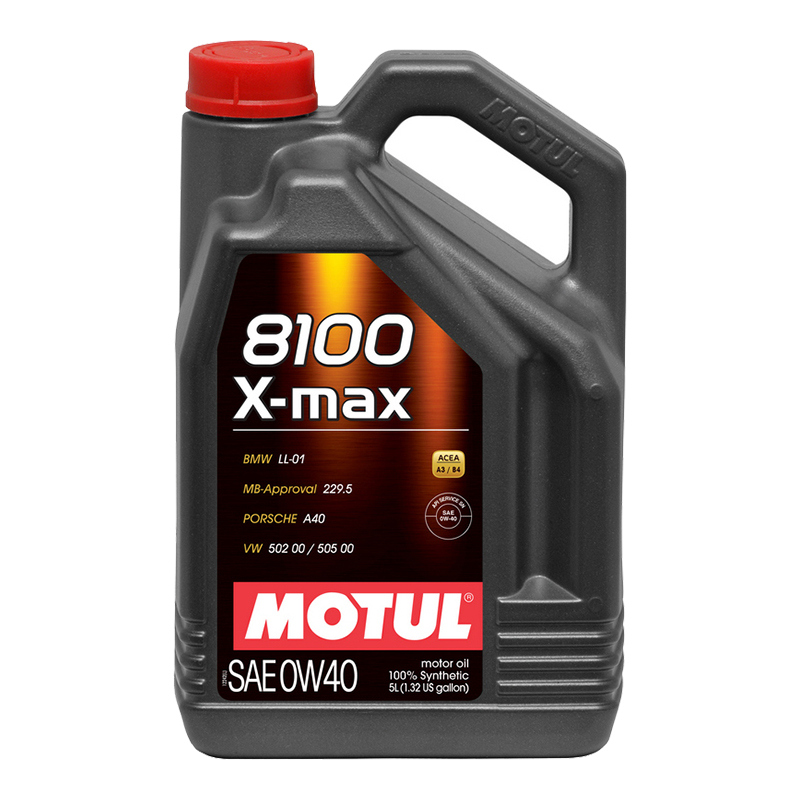 Моторное масло Motul 8100 X-MAX 0W40 5л