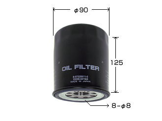 Фильтр очистки масла VIC C-528/412