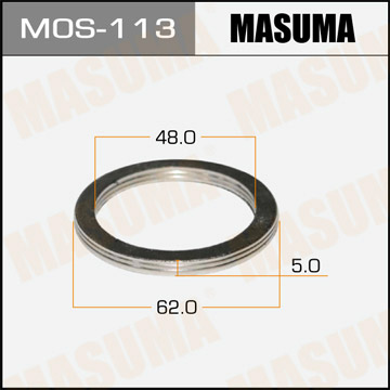 Кольцо уплотнительное глушителя Masuma MOS-113