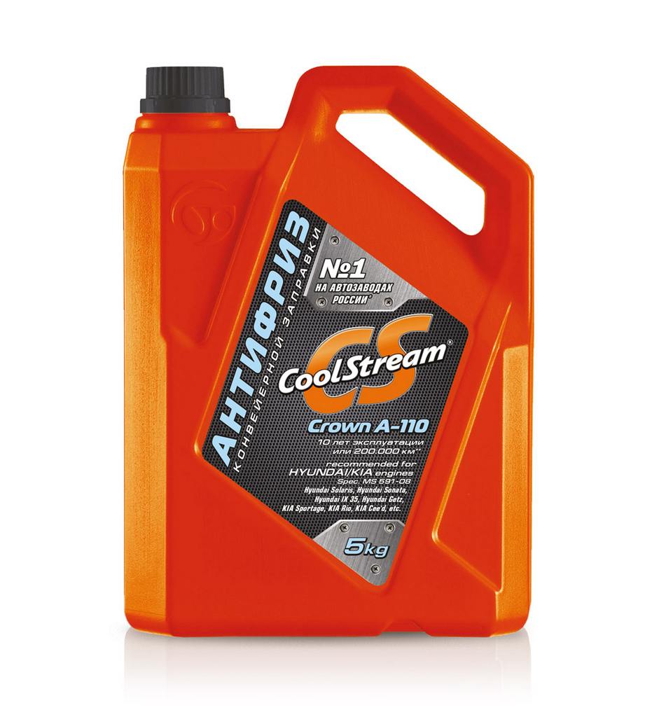 Антифриз CoolStream А-110 5кг синий