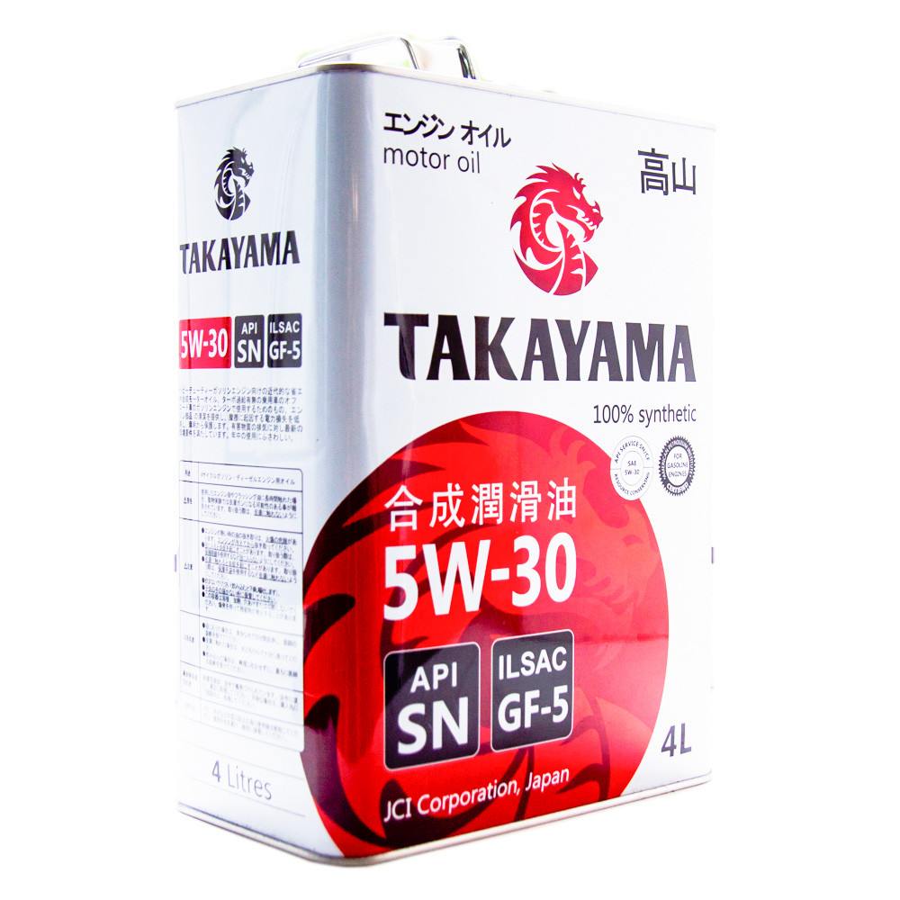 Масло моторное TAKAYAMA GF-5 SN 5W30 4л.