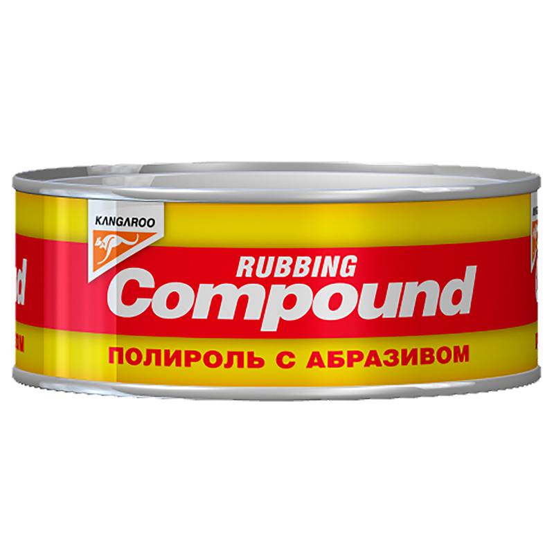 Полироль с абразивом для кузова автомобиля KANGAROO Rubbing Compound 250гр