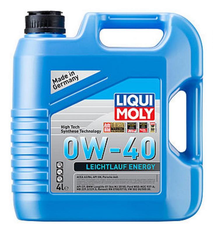 Масло моторное 39035 Liqui Moly LEICHTLAUF Energy 0W40 4л