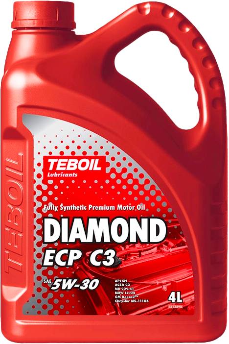 Моторное масло Teboil Diamond ECP C3 5w30 4+1 АКЦИЯ