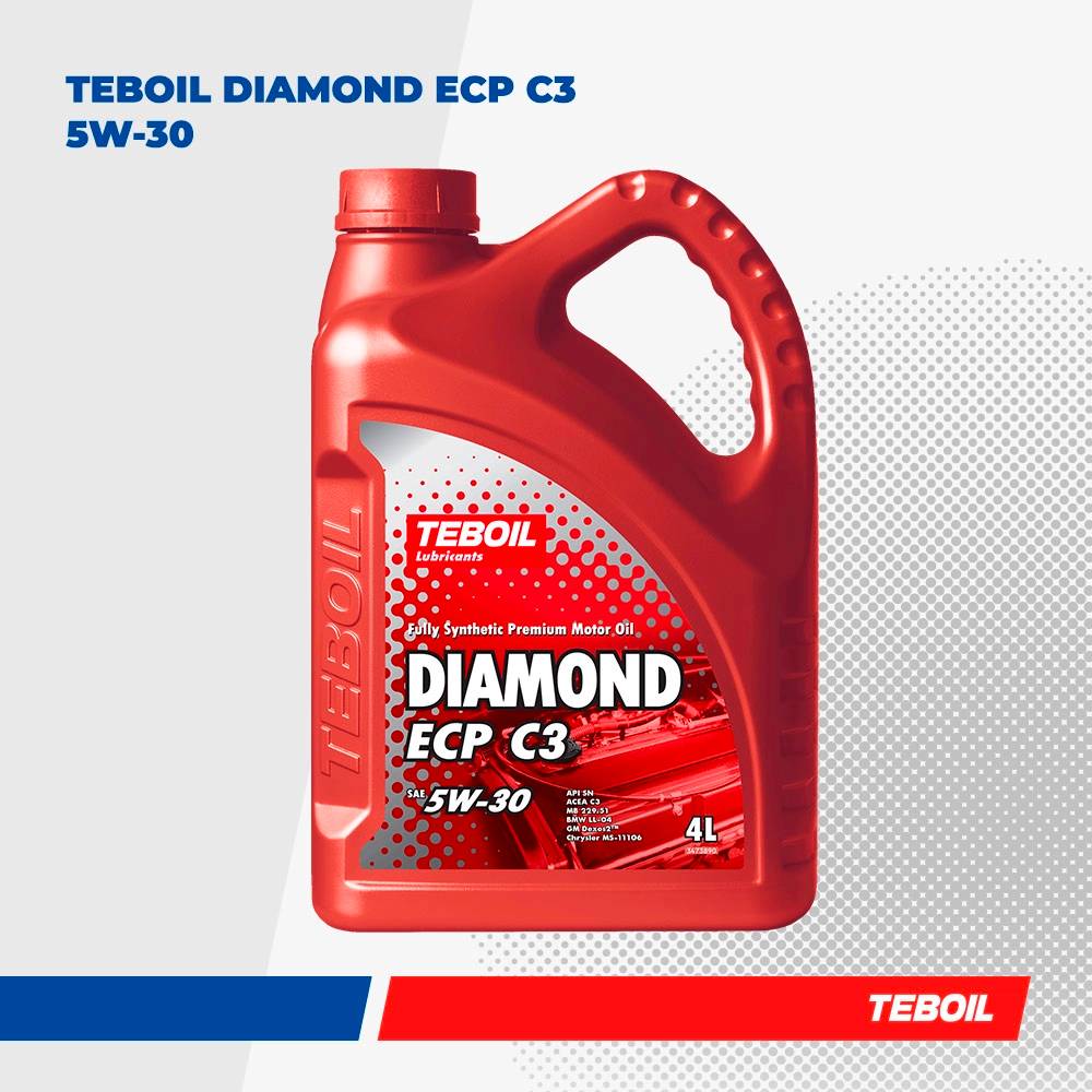 Моторное масло Teboil Diamond ECP C3 5w30 4+1 АКЦИЯ