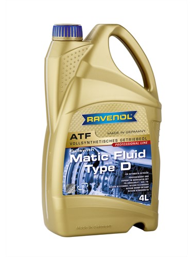 Масло трансмиссионное RAVENOL ATF Matic Fluid Type D 4л