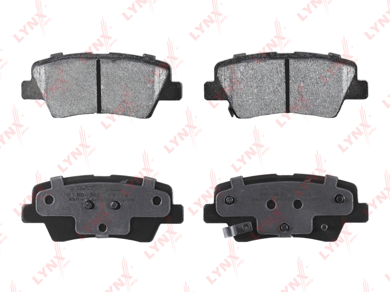 Колодки тормозные дисковые LYNXauto BD-3632