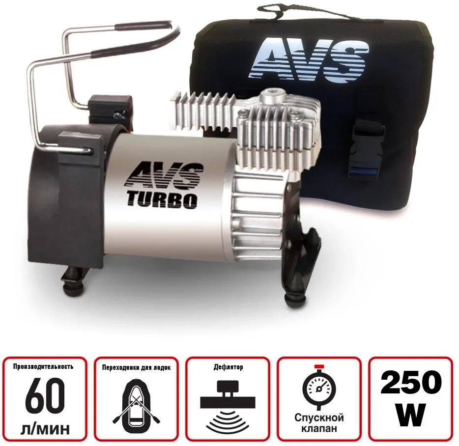 Компрессор автомобильный AVS KS600