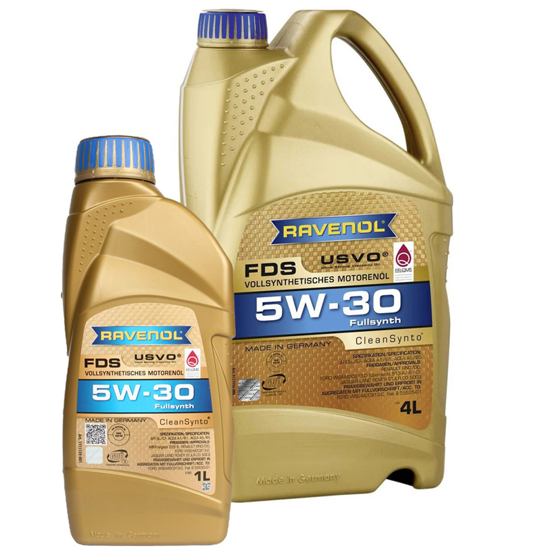 Моторное масло Ravenol FDS 5W30 5л (4+1л)