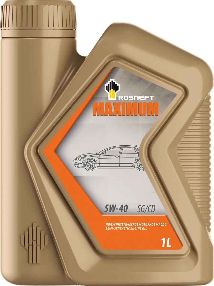 Масло моторное Rosneft Maximum 5W40 п/с 1л