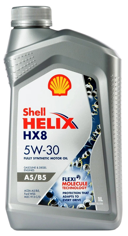 Масло моторное синтетическое Shell Helix HX8 A5/B5 5W-30, 1л