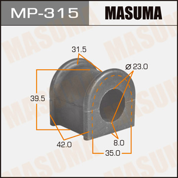 Втулка стабилизатора Masuma MP-315