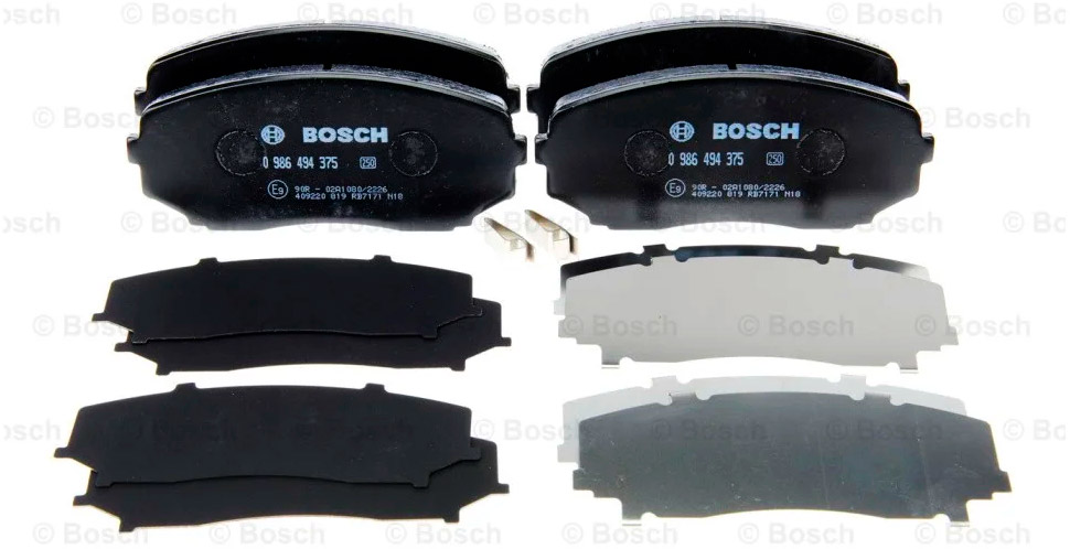 Колодки тормозные дисковые BOSCH 0 986 494 375