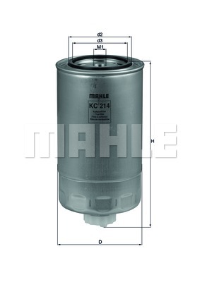 Фильтр топливный KNECHT KC214 / 2992662 IZUZU / FC-2203