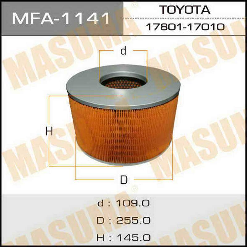 Воздушный фильтр MASUMA MFA-1141