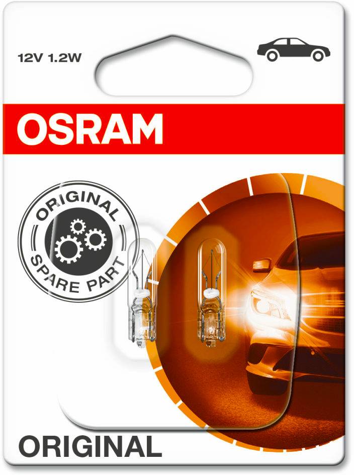 Osram 2721 W1.2  W2x4.6d панель
