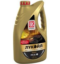 Моторное масло Лукойл ЛЮКС 5W40 синтетика 4л+1л