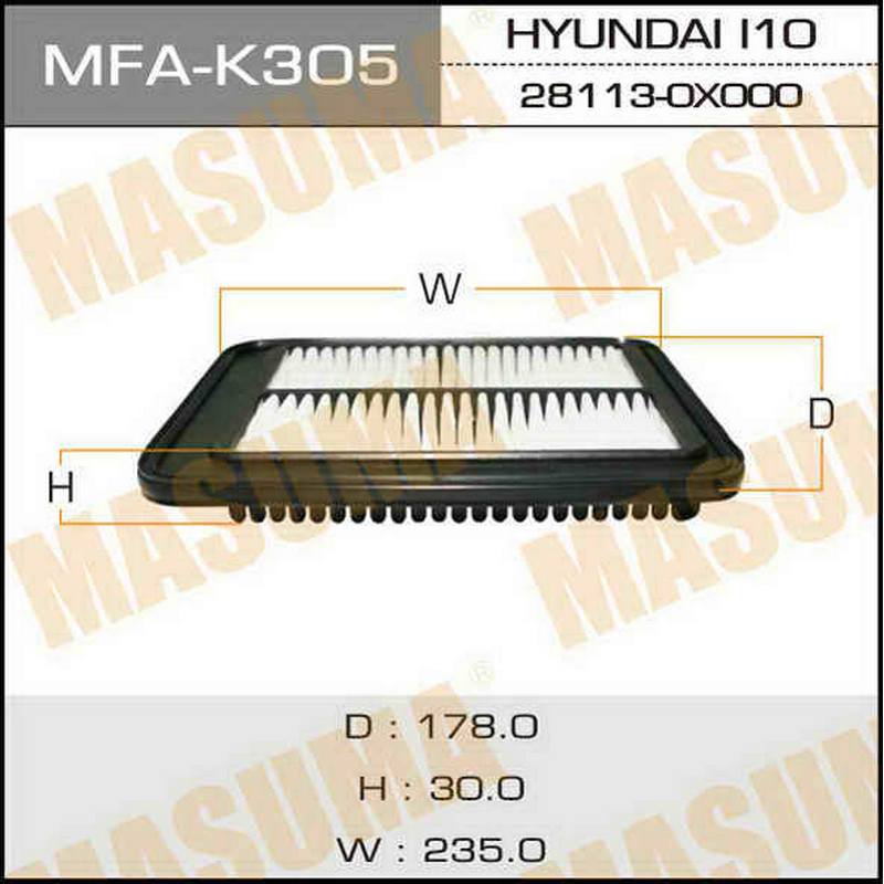 Воздушный фильтр Masuma MFA-K305