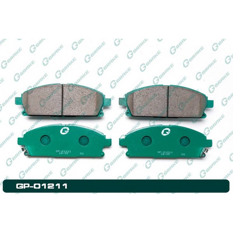 Колодки тормозные G-brake GP-01211 / PF-2531