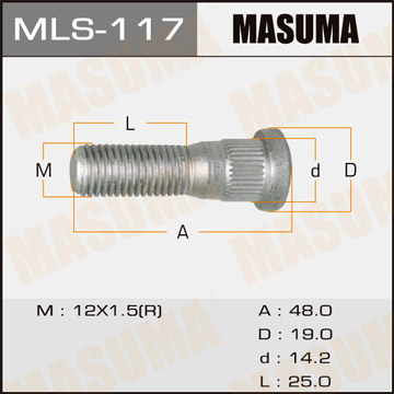 ШПИЛЬКА MLS-117