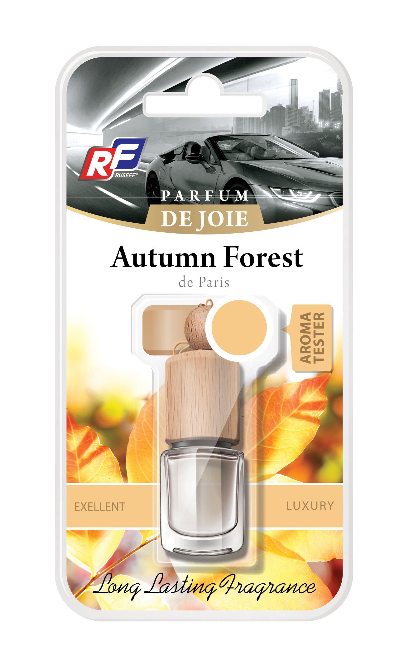 Ароматизатор подвесной жидкостный RUSEFF PARFUM DE JOIE Autumn Forest (0, 005л)