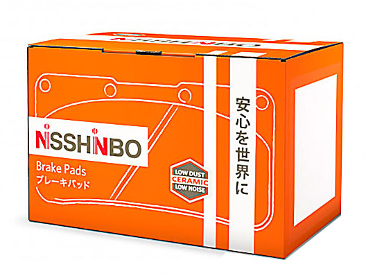Колодки тормозные дисковые NISSHINBO NP1062 / PF-1497