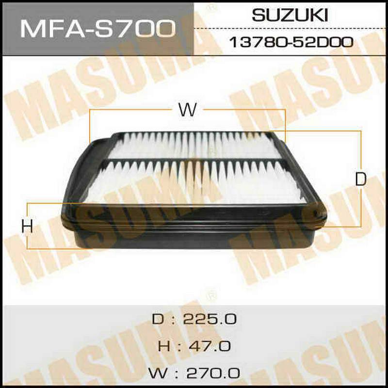 Фильтр воздушный MASUMA MFA-S700