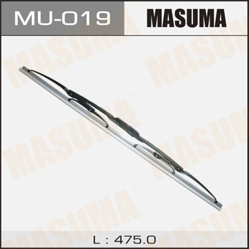 Щётка стеклоочистителя   MASUMA ЛЕТО крюк MU-019, 475 мм