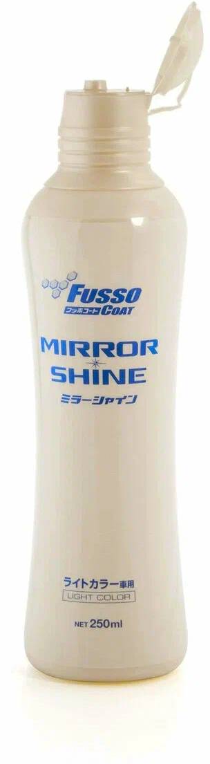 Полироль для кузова для усиления блеска Soft99 Fusso Mirror Shine 9 Month для светлых
