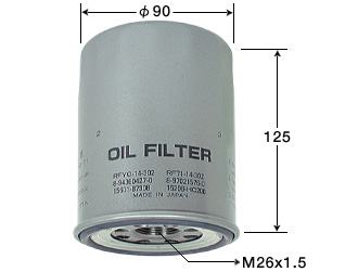 Фильтр очистки масла BUIL C-412