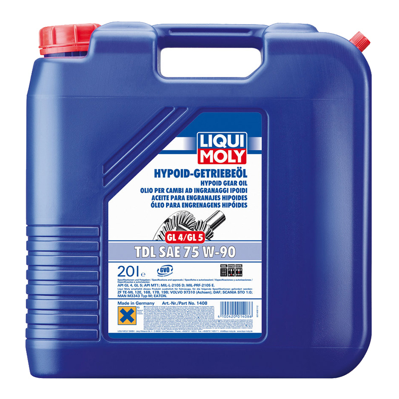 Трансмиссионное масло Liqui Moly Hypoid-Getriebeoil TDL 75W-90 на РОЗЛИВ