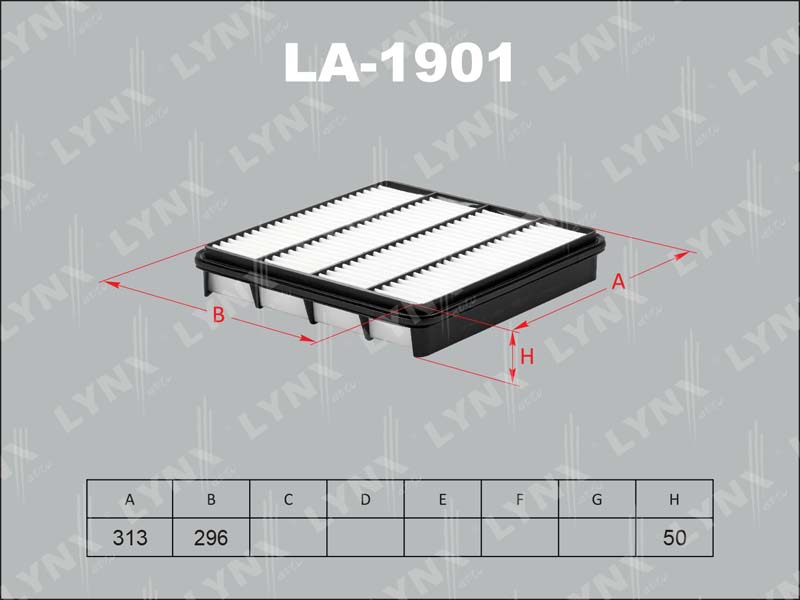 Фильтр воздушный LYNX LA-1901 / A-1030