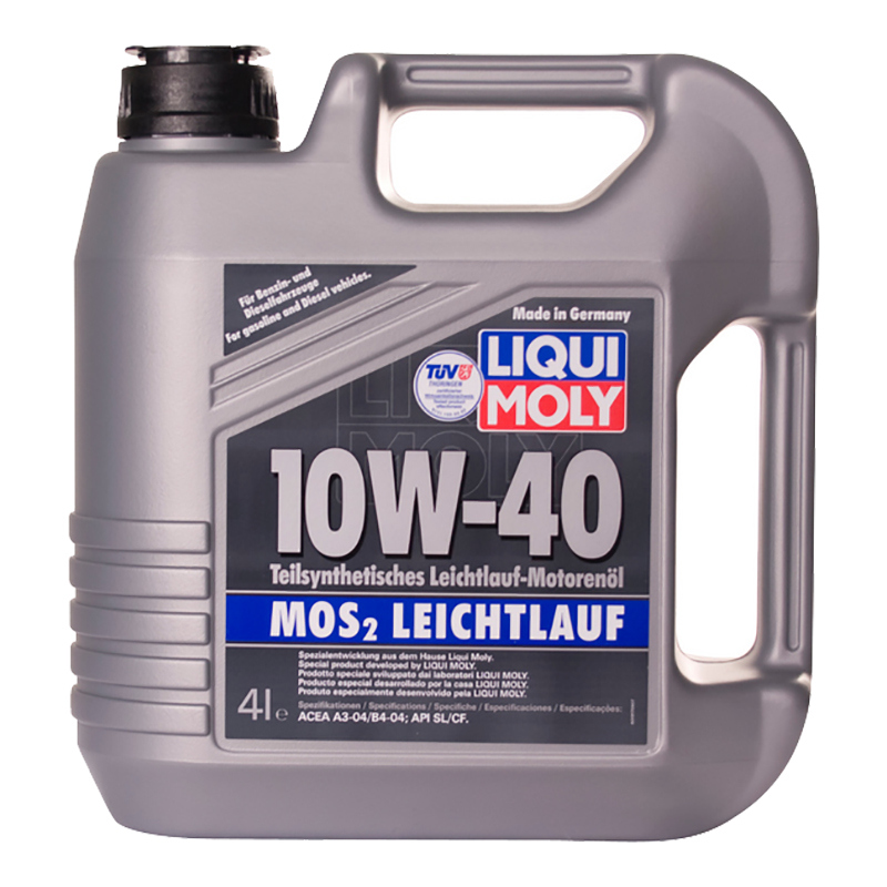 Масло моторное Liqui Moly MoS2 Leichtlauf 10W40 4л