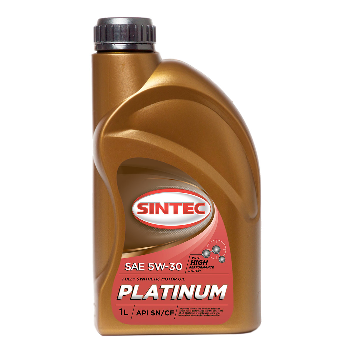 Масло моторное синтетическое Sintec Platinum 5W-30, 1л