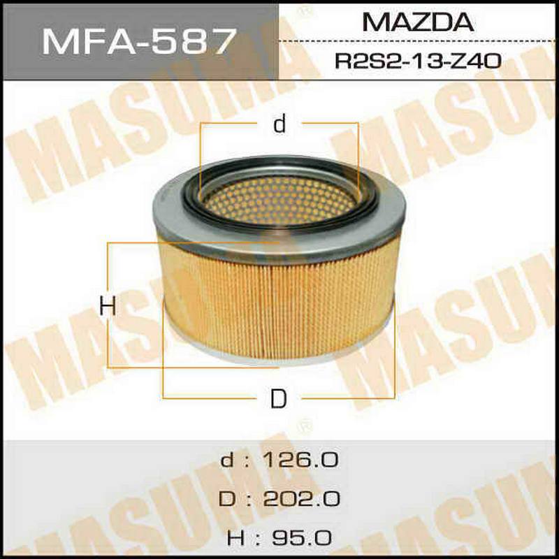 Воздушный фильтр MASUMA MFA-587