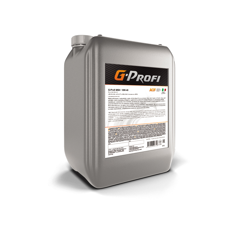 Моторное масло G-Profi MSH 10W40 CH-4/SL 20л полусинтетика