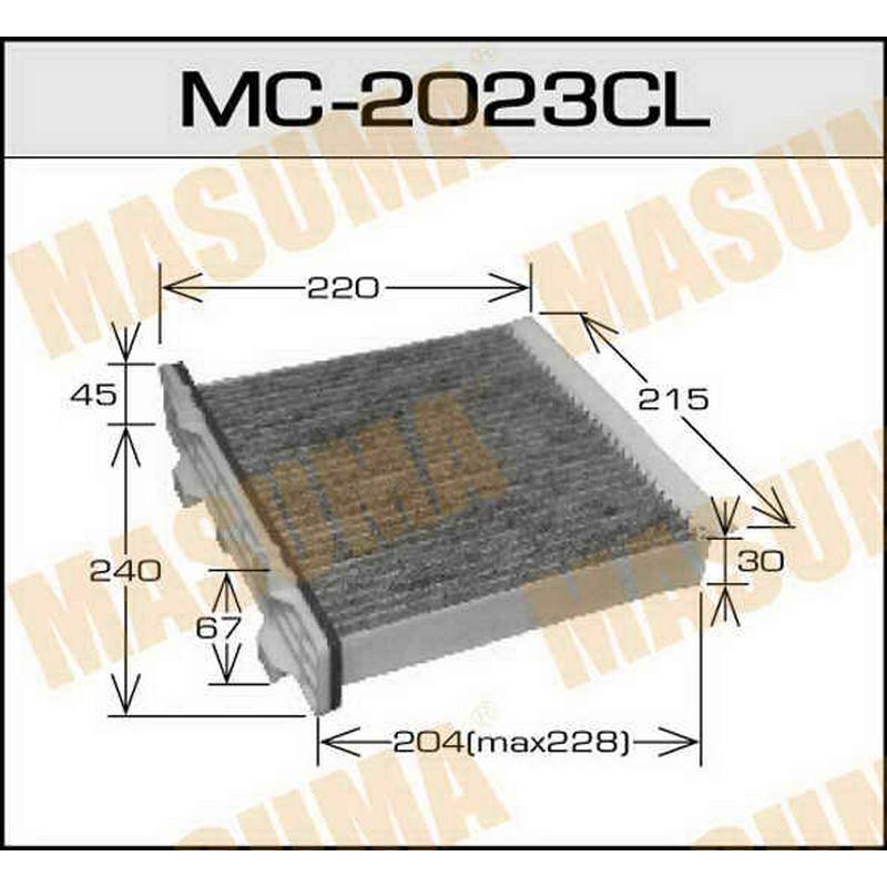 Фильтр салонный MASUMA MC- 2023 CL