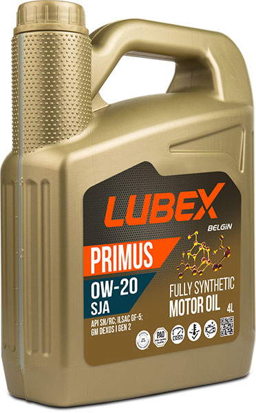 Масло моторное LUBEX PRIMUS SJA 0W-20 4л.