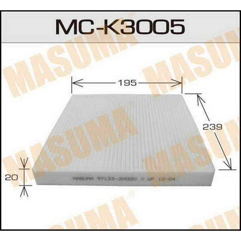 Фильтр салонный MASUMA MC-K3005