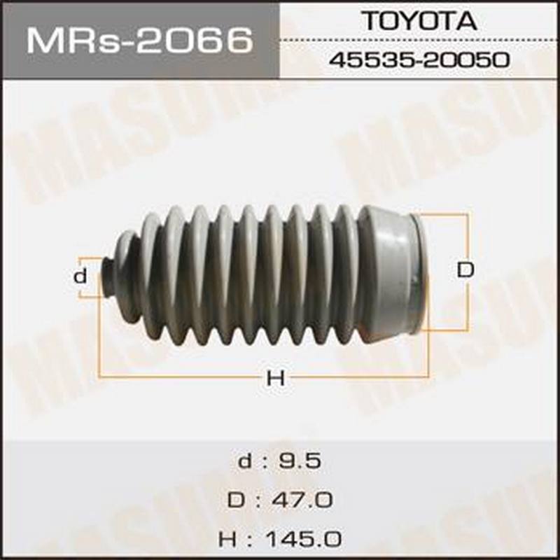 Пыльник рулевой рейки "MASUMA" MR-2066