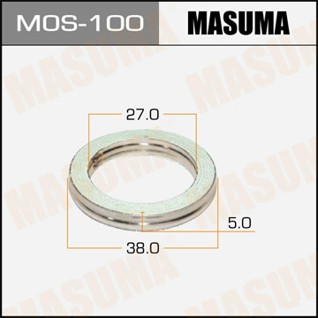 Кольцо уплотнительное глушителя Masuma MOS-100