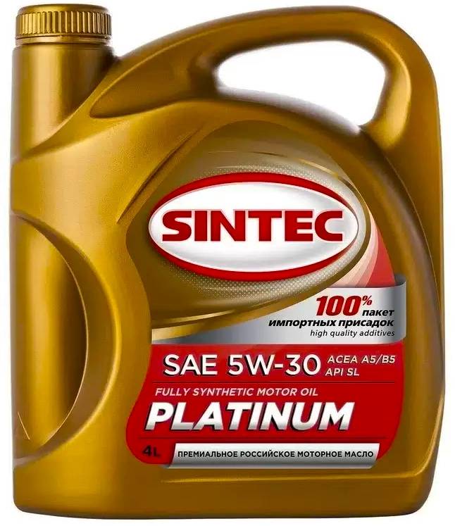 Масло моторное SINTEC Platinum SL A5/B5 5W30 4л
