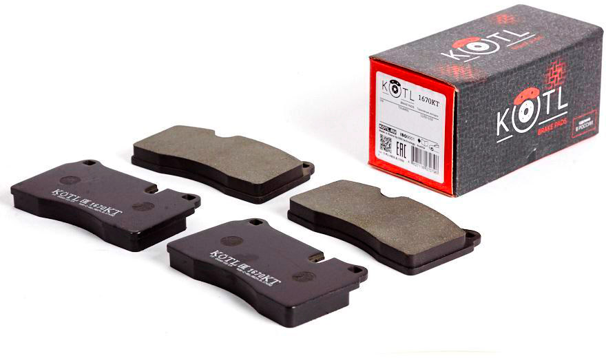 Тормозные колодки KOTL 1670KT