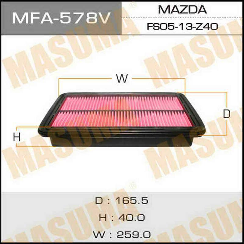 Воздушный фильтр MASUMA MFA-578