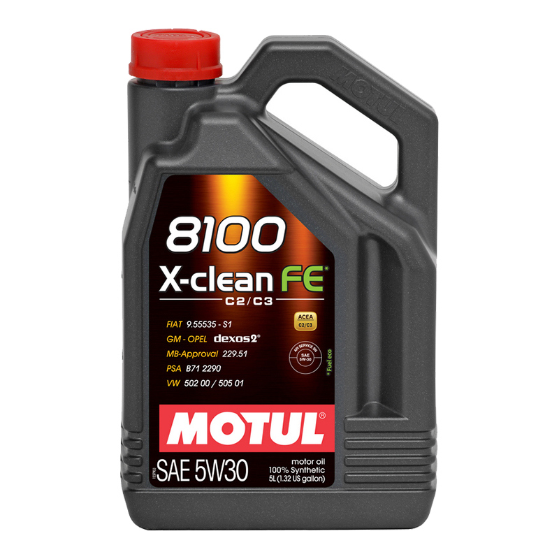 Моторное масло Motul 8100 X-Clean FE 5W30 5л