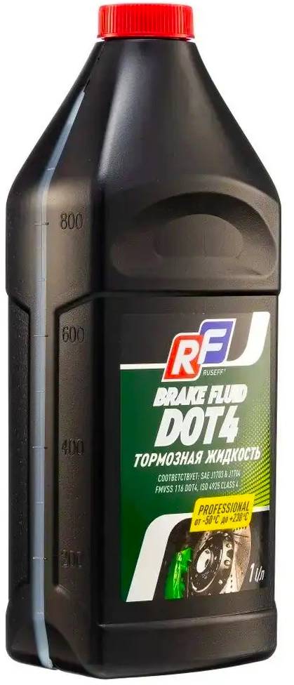 Тормозная жидкость 20523N RUSEFF DOT 4 (1л)