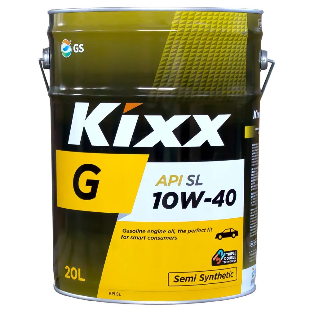Моторное масло KIXX G SL 10W40 п/синтетика 20л на РОЗЛИВ