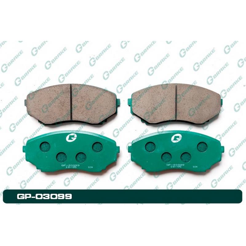 Колодки тормозные G-brake GP-03099