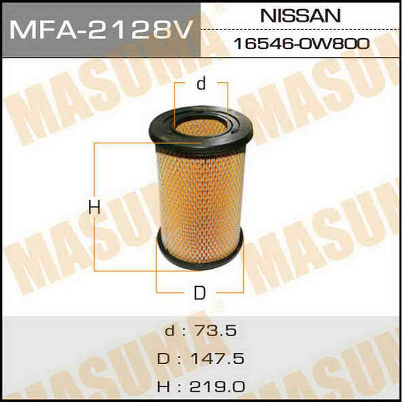 Воздушный фильтр MASUMA MFA-2128