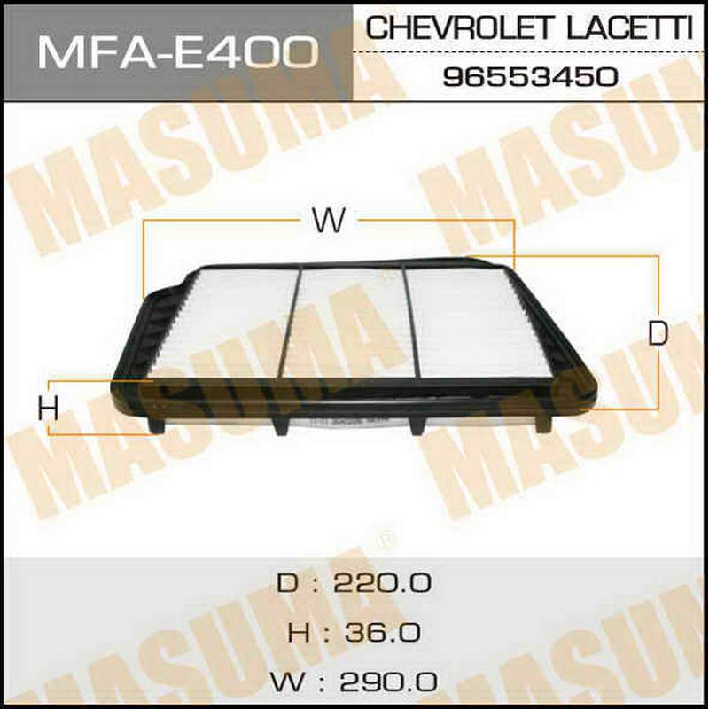 Воздушный фильтр MASUMA MFA-E400